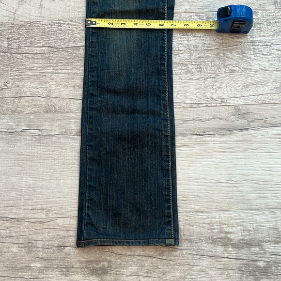 Lucky Brand Dungarees By Gene Montesano Sundown Straight Jeans Size 25 Reg - Picture 12 of 14